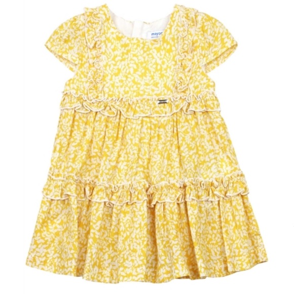 Mayoral Other - MAYORAL Baby Girl's Tiered Printed Dress, Size 9M